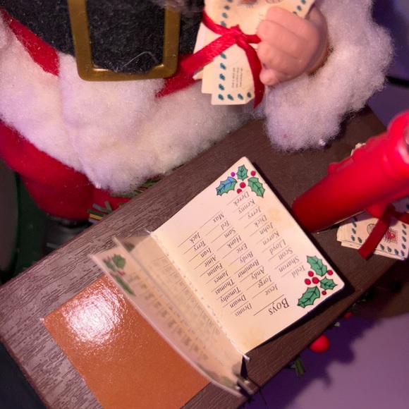 Christmas animated vintage Santa - Picture 2 of 7